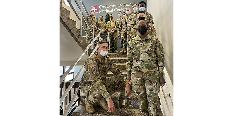 Coshocton Regional Medical Center Receives National Guard Assistance