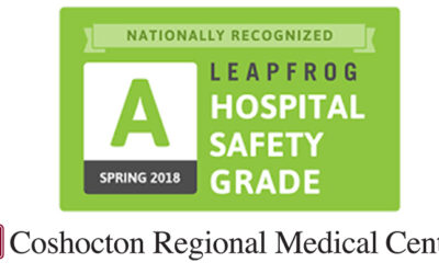 Coshocton Regional Medical Center Receives an ‘A’ for Patient Safety in Spring 2018 Leapfrog Hospital Safety Grade